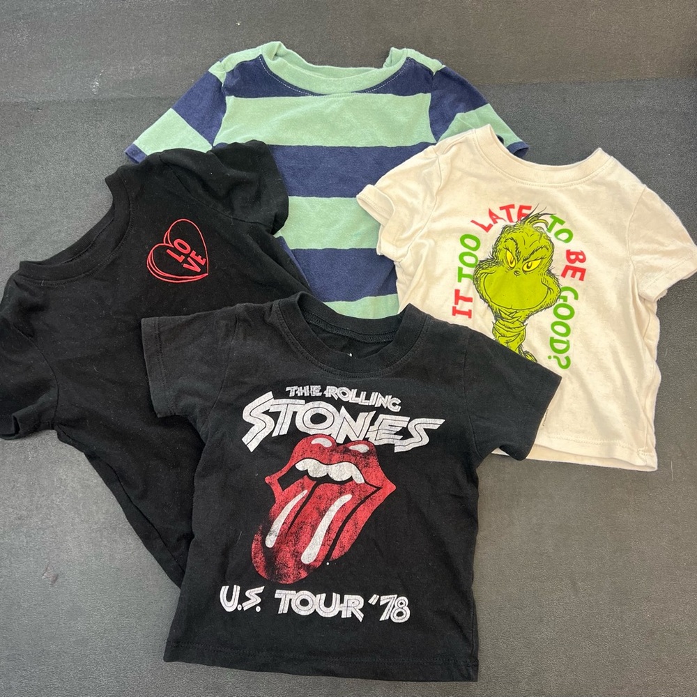 4 short sleeve 18month boy shirts
